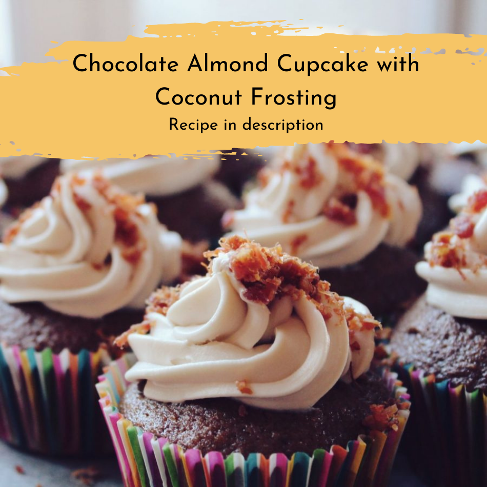 
                  
                    chocolate Almond Cupcake with Coconut Frosting
                  
                
