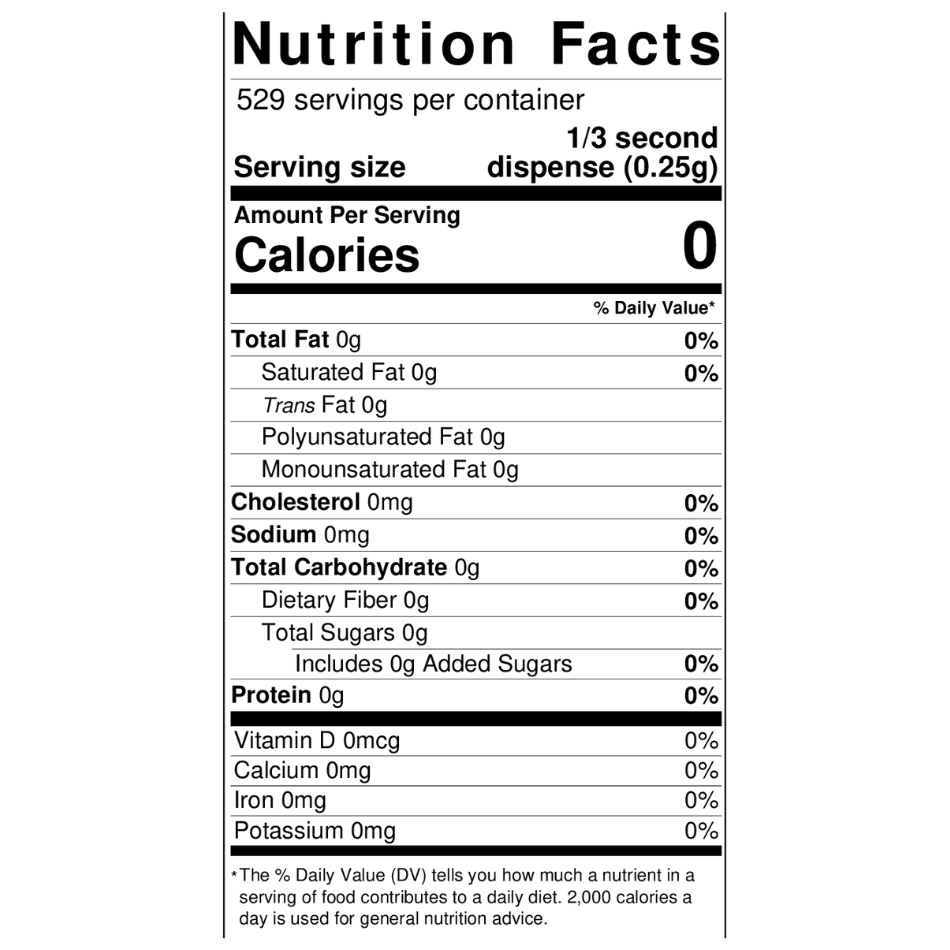 
                  
                    nutritional facts
                  
                