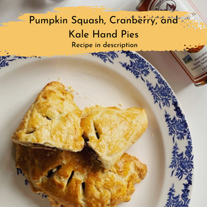 
                  
                    Pumpkin Squash, Cranberry, and Kale Hand Pies
                  
                