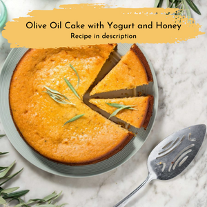 
                  
                    olive oil cake with yogurt and honey
                  
                