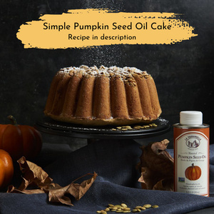 
                  
                    Simple pumpkin seed oil cake
                  
                