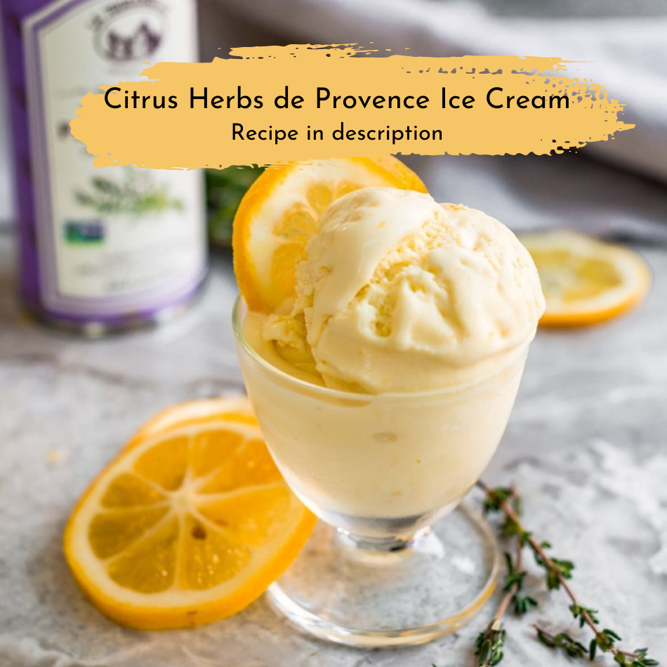 
                  
                    Citrus Herbs de Provence Ice Cream
                  
                