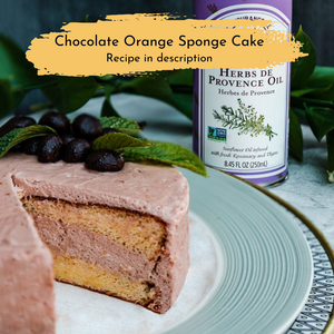 
                  
                    Chocolate Orange Herbs de Provence Sponge Cake
                  
                